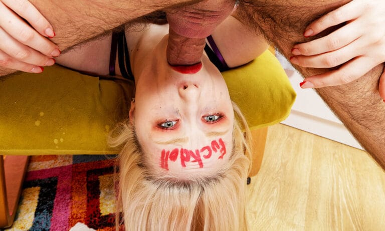 Real Fuck Doll Gets Big Dick Face Fucked featuring Sara Bork - SexLikeReal VR Porn