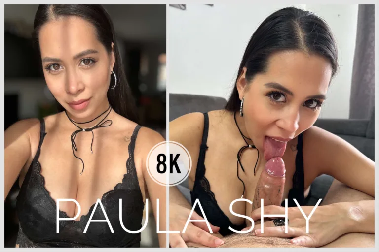 Amazing Blowjob With Beautiful Paula Shy featuring Paula Shy - VRPorn VR Porn