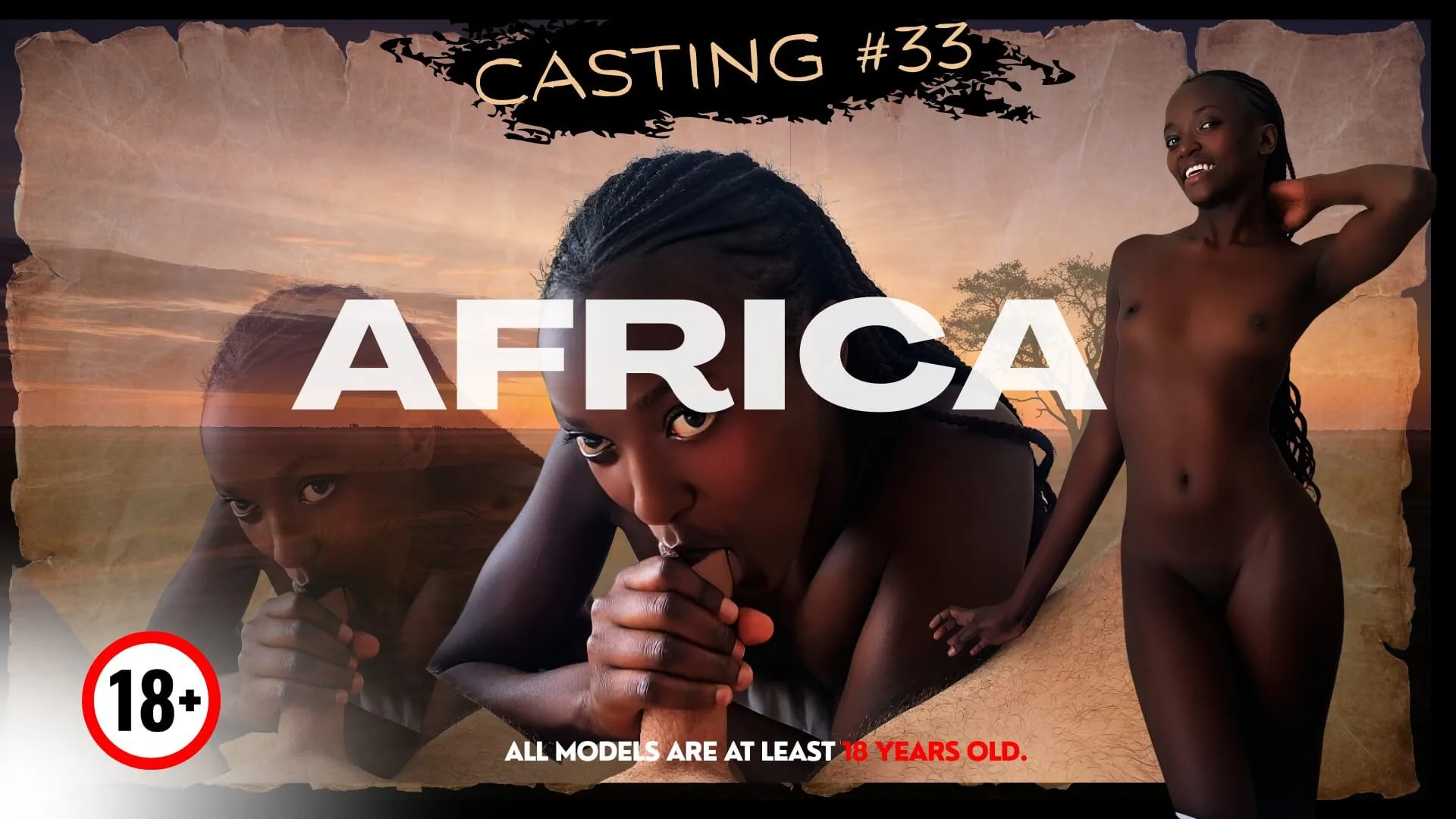 Authentic African Slim Girl’s Casting featuring Jiji - VRPorn VR Porn