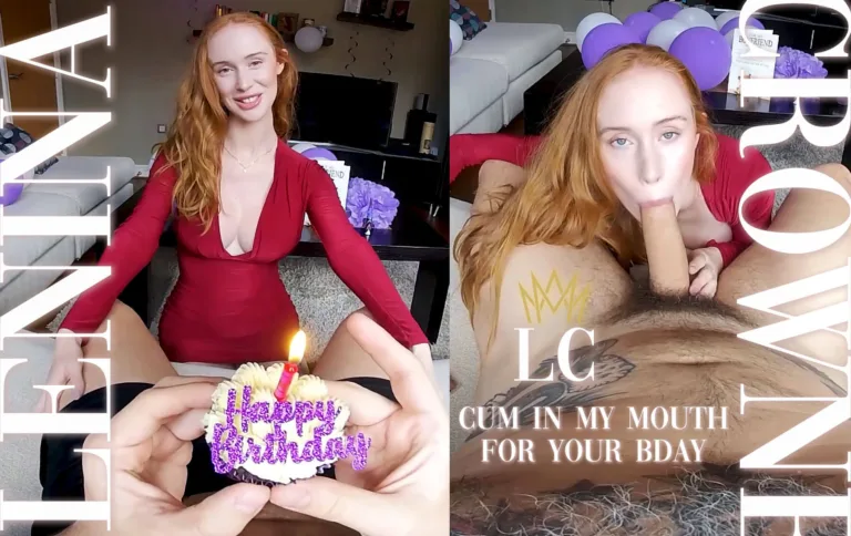 Cum in My Mouth for Your Bday featuring Lenina Crowne - VRPorn VR Porn