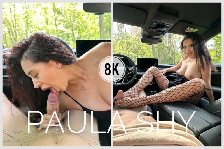 Paula Shy Loves to Suck Your Dick in the Car featuring Paula Shy - VRPorn VR Porn