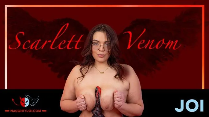 Scarlett Venom then neglects to relieve it