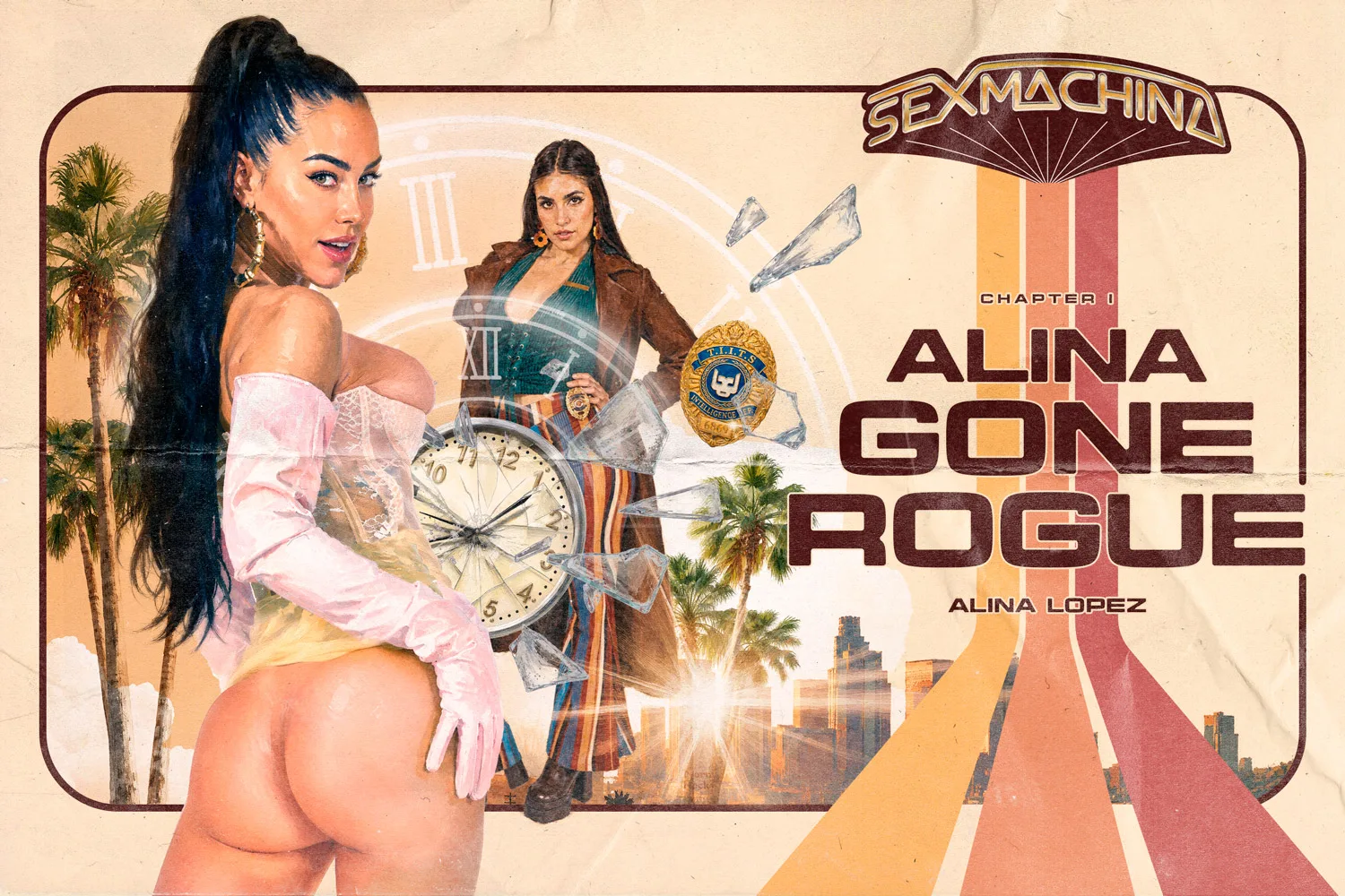 Alina Gone Rogue featuring Alina Lopez - BadoinkVR VR Porn